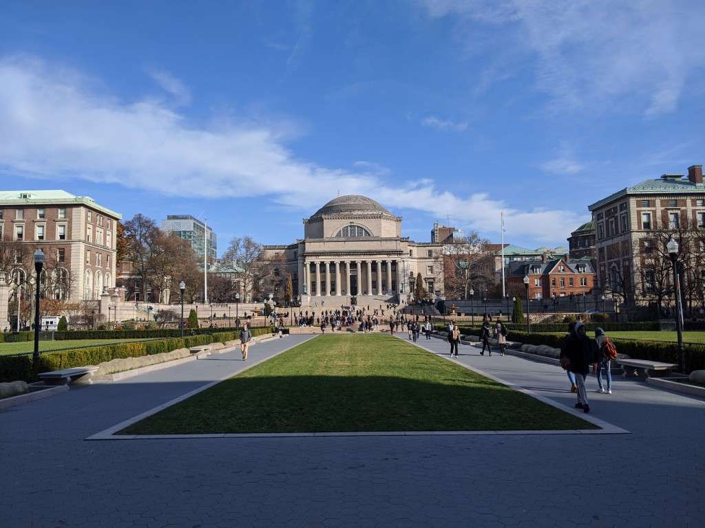 Columbia University, em NY. 